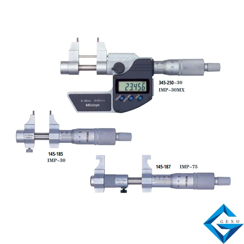 內(nèi)徑千分尺數(shù)顯型345-250-30，IMP-30MX測(cè)量3-30mm