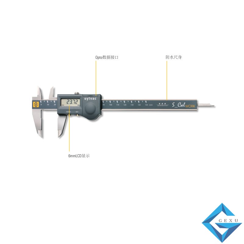現(xiàn)場應(yīng)用型卡尺150mm910.0522 S_Cal WORK