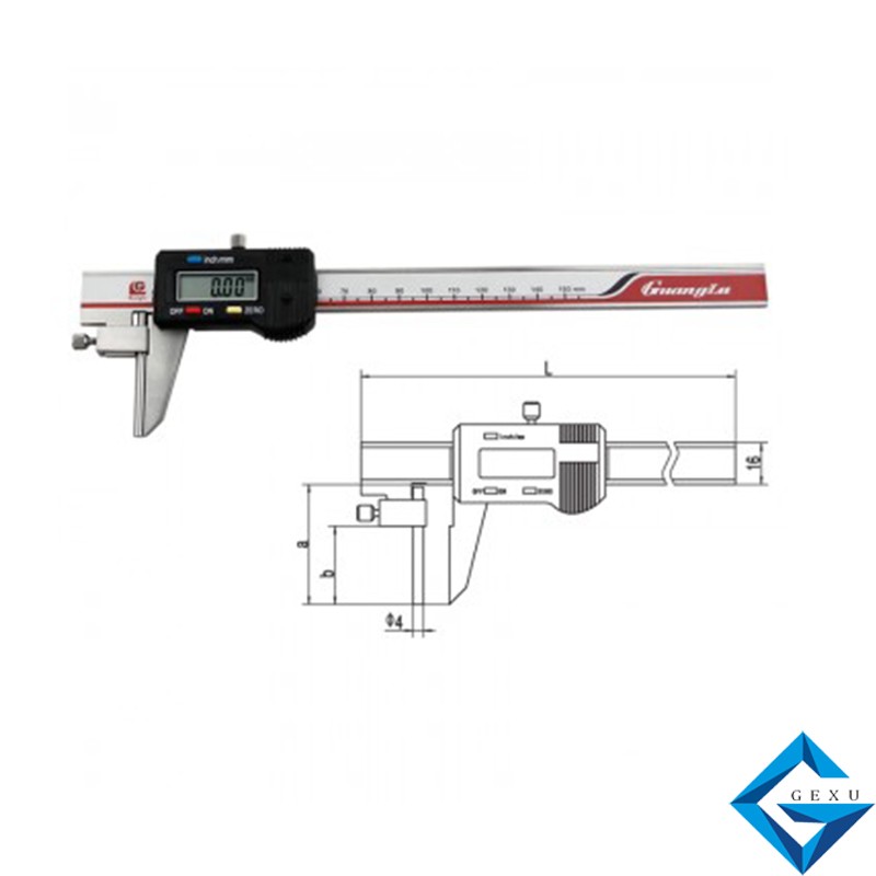 管壁厚數(shù)顯卡尺116-101測(cè)量0-150